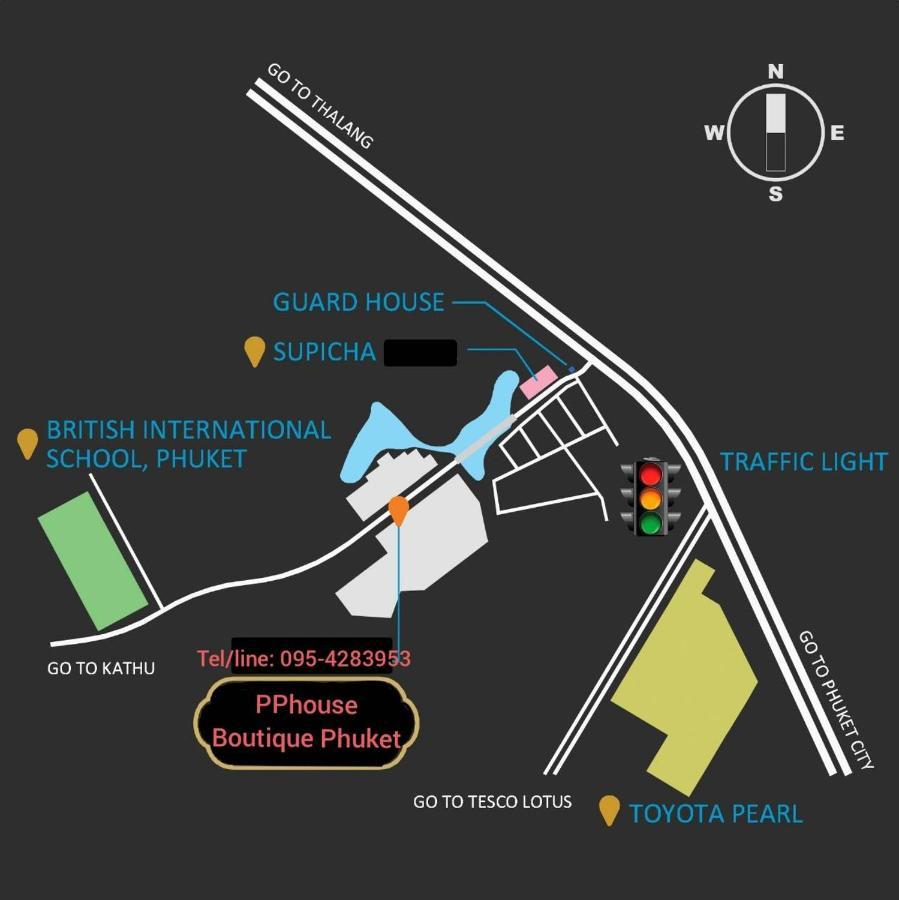 Pphouse Boutique House Phuket Town Hotel Ban Bang Khu  Luaran gambar